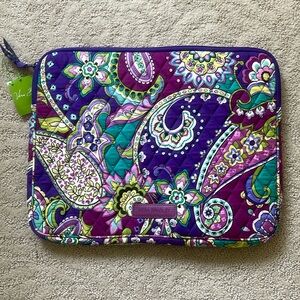 NWT Vera Bradley Laptop Sleeve- Heather